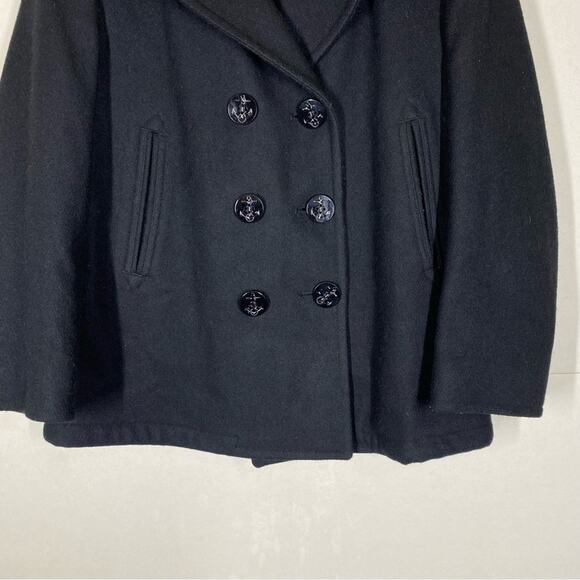 Sterlingwear Anchor Collection Military Navy Wool Blend Peacoat Size 12 SHORT - Picture 6 of 14